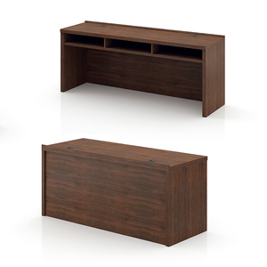 Mesa de recepción para mostrador de oficina, moderna, para ordenador, estación de trabajo - Product Image 3