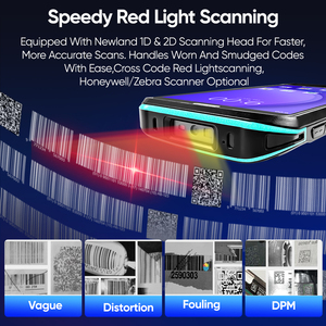 FYJ F9825 5.5'' IP68 Android 13 NFC RFID Full Screen Data Collector Barcode Scanner Handheld Data Terminal PDA <strong>Mobile</strong> <strong>Computer</strong> - Product Image 2