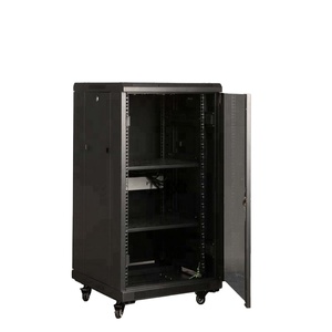 Exquisite 19&quot; Network <strong>Cabinet</strong> 42U <strong>Telecom</strong> <strong>Cabinet</strong> Floor Standing Rack with Lockable Door - Product Image 1