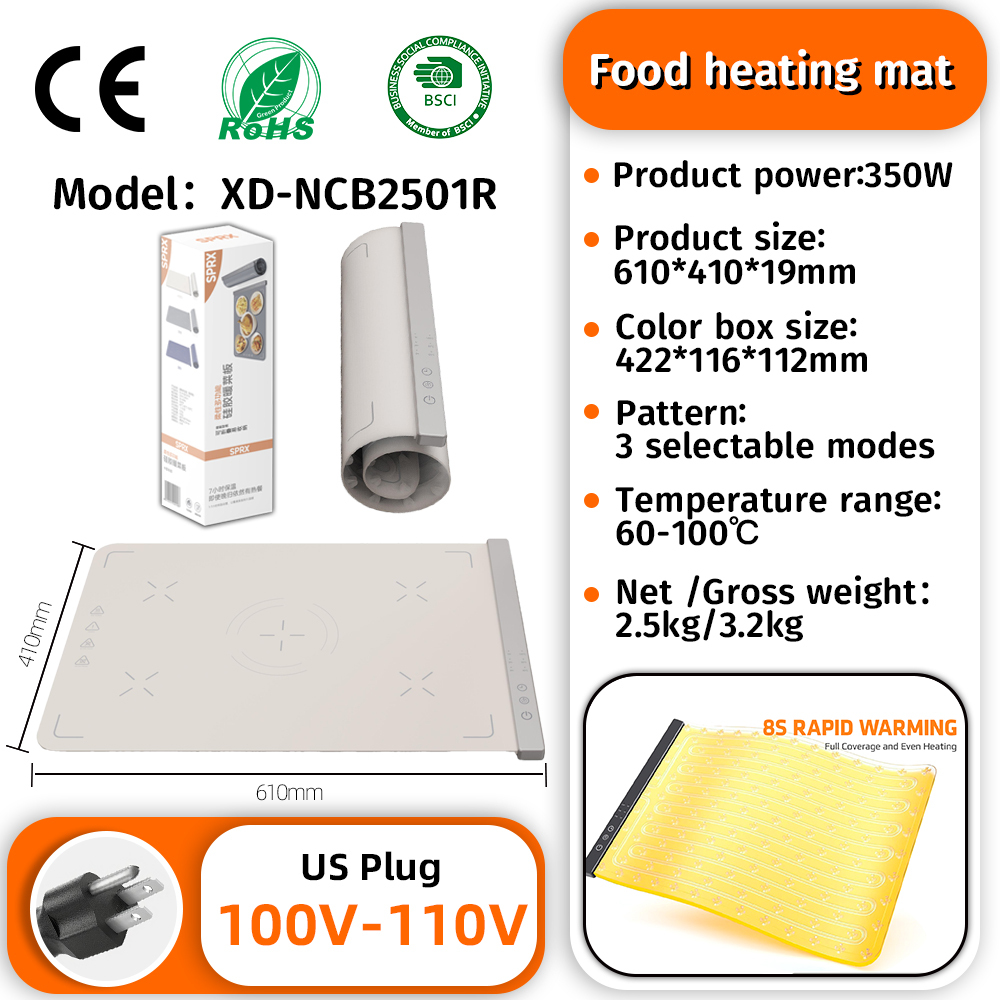 Blanc 100-120V US Plug
