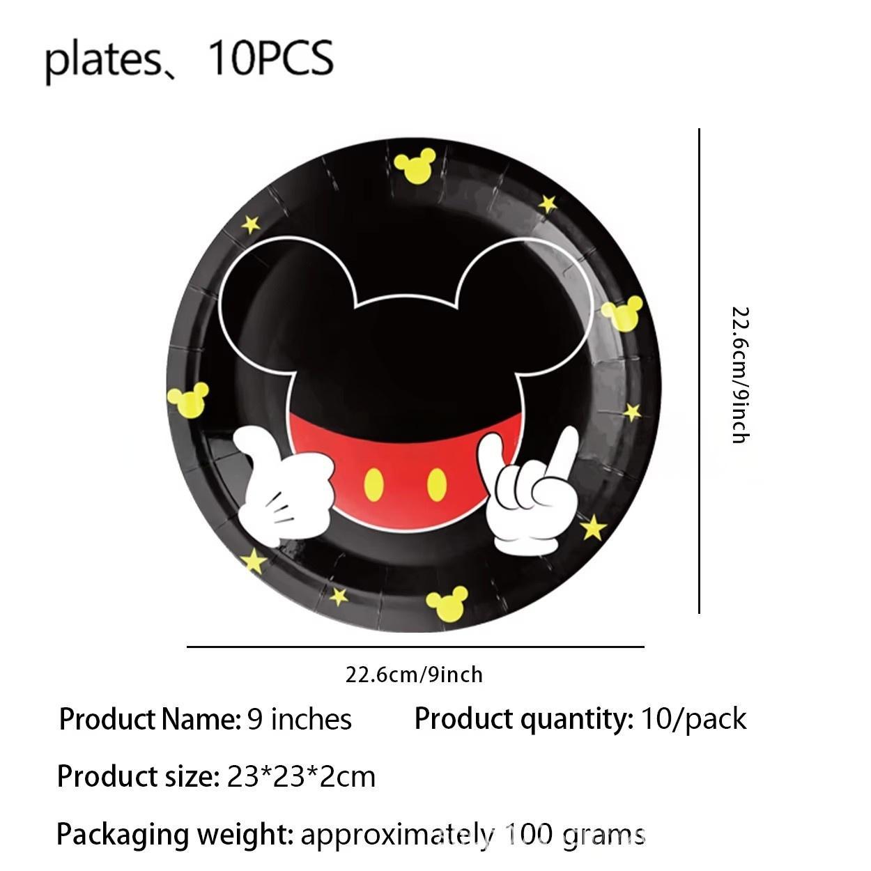 9 pouces-10 pièces