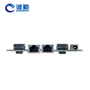 OEM Intel 14th Gen Core Ultra 9 185h 155U bordo AI scheda Computer 10x10cm 2 * I226-V Lan 2 * DDR5 scheda madre PC - Product Image 4