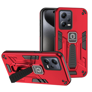 Phone Pouch Case for Tecno Camon 20/30/15/20 Pro/Spark 4/9T/7/10 Combo TPU+PC Shockproof Lens Protection Portable Bracket <strong>Cover</strong> - Product Image 4