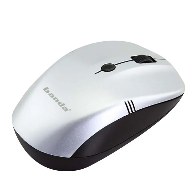 2.4 Wireless portatile Ghz stampe carine per ufficio Notebook universale Desktop del Computer Mouse senza fili con Mini ricevitore