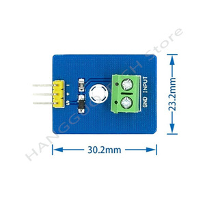 Simulation eines piezo elektrischen keramischen Vibrations sensors Piezo elektrische elektronische Bausteine Single-Chip-Modul - Product Image 3