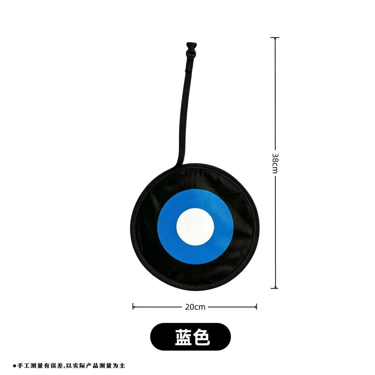 Style bouton-pression-cible bleue