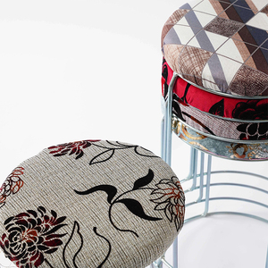 Thời trang hiện đại cao-top ánh sáng sang trọng thanh thép phân mềm dày Stackable bàn ăn phân cho nhà sống căn hộ - Product Image 3