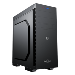 Funda de ordenador oscura y silenciosa, torre de chasis ATX Midi, diseño que mata el ruido para juegos de PC - Product Image 4