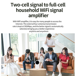 工厂便宜的300Mbps无线信号增强器2.4G远程扩展器室内家庭小型无线中继器 - Product Image 6