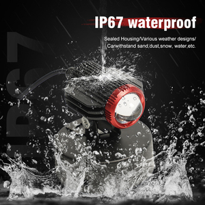 หลอดไฟหน้ารถยนต์12V-80V ระบบไฟส่องสว่างรถจักรยานยนต์หลอดไฟหน้ารถ12W สูงต่ำ - Product Image 5