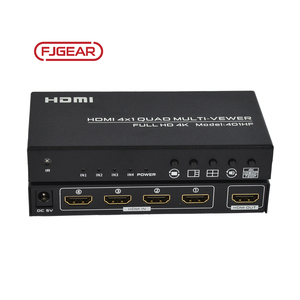 FJGEAR好4端口HDMI 4*1四路多查看器，带遥控hdmi视频无缝切换 - Product Image 2