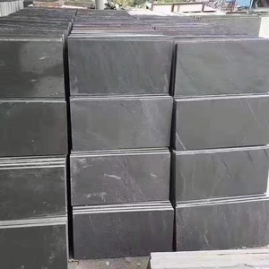Big Nero Black Deck Đá Slate Gạch Cho Sàn Ngoài Trời Trong Nhà Ốp Tường Đen Slate Đá Với Bề Mặt Thô - Product Image 3