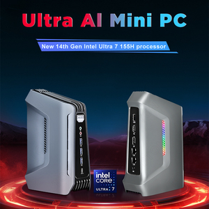 托普顿F12人工智能游戏迷你电脑第14超7 155H 5 125H雷电4 2xDDR5 2xPCIe 2x2.5g局域网Win11 RGB电脑WiFi6桌面 - Product Image 2