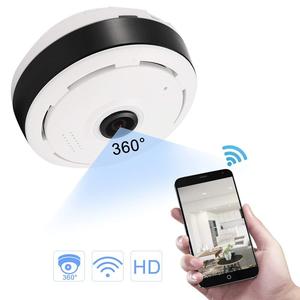 Cámara inalámbrica de seguridad para el hogar, videocámara IP de ojo de pez panorámica, WiFi, 1080P, 360, uk - Product Image 5