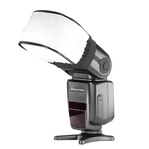 หมวกดิฟฟิวเตอร์สะท้อนแสงแฟลชขนาดเล็กอเนกประสงค์ใช้ได้กับ Canon Nikon GODOX Yongnuo แฟลช Speedlite - Product Image 1