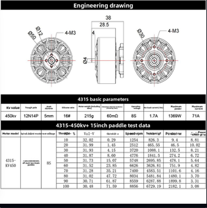 140 km/h Racing Freestyle FPV drone D15-V1-8S với khổng lồ 15inch khung và 8kg nâng điện - Product Image 6