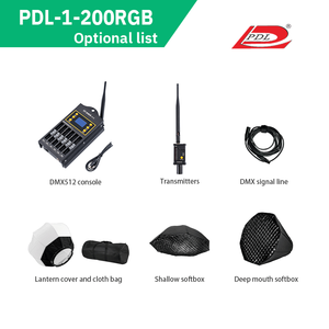 Saturn (PDL)1-200RGB LED ไฟสำหรับถ่ายภาพแสงสีแสงภาพยนตร์และโทรทัศน์ระดับมืออาชีพไฟกลางแจ้งใช้แบตเตอรี่ rgbww - Product Image 6