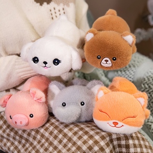 Wholesale Unisex Cute pink Pig Cartoon Plush <strong>Toy</strong> <strong>Like</strong> Pillow Custom Soft Animal fox and Puppy pp Cotton Filled Kids Gifts - Product Image 2