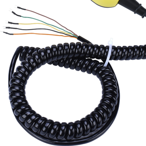 XDL12-XCD-3-T4m 3 lỗ tốc độ duy nhất DC AC 48V công nghiệp điện tử vô tuyến điều khiển từ xa cho xe tải tailboard với cáp xoắn ốc - Product Image 4