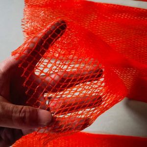 Rulo sebze meyve tübüler net örgü çanta ambalaj için PE örme boru şeklindeki örgü - Product Image 6
