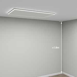 <strong>Far</strong> Infrared <strong>Heater</strong> Panels With LED Light Room Ceiling <strong>Heater</strong> Remote and Wifi Control - Product Image 1