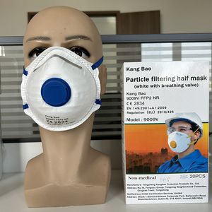 EN149 Face Anti Dust 4 Layer Masks Disposable Head Loop Respirator FFP2 Mask With Valved Ffp2 With Filter <strong>Repsirators</strong> &amp; Masks - Product Image 6