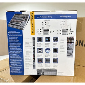 X2442USB Premium 24-Input 4/2-Bus Mixer con preamplificadores de micrófono/Compresores/British EQ 24-Bit Multi-FX Processor USB/Interfaz de audio - Product Image 6