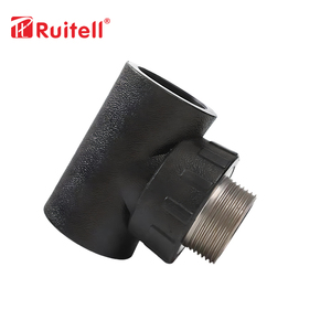 Yüksek esnek PE plastik PE dişi NPT dişli Tee PE HDPE hortum ve yüksek basınç ve esneklik ile parçaları için en iyi fiyat - Product Image 2