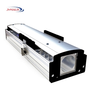 Motor deslizante de guía de módulo lineal CNC accionado por husillo de bolas de alta precisión de longitud personalizada JFJK120S para mesa deslizante de automatización - Product Image 1
