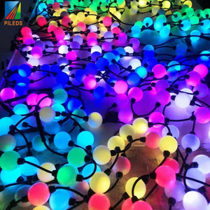 360 Grad 35mm 50mm 3D DMX/SPI RGB String LED Pixel Ball Matrix Licht Pixel Bars für Weihnachts beleuchtung