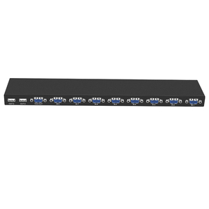 FJGEAR FJ-810UK-M 8端口VGA Kvm视频交换机8进1出1920*1080分辨率VGA USB2.0 KVM交换机，带桌面控制器 - Product Image 3