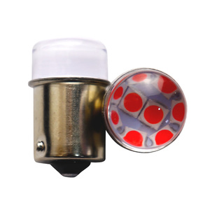 1156ba15s 1157bay15dストロボフラッシュ点滅クリアラウンドレンズ2W9SMD3030カーモーターDRLターンシグナルテール点滅ライト12V - Product Image 3
