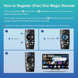 AKB75855501 AN-MR20GA Magic Remote <strong>Control</strong> <strong>Use</strong> for LG Smart TV Remote Infrared Without Voice