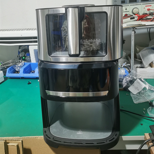 Friggitrice ad aria intelligente con finestra a vista da 9,5 l con controllo digitale elettrico a colori 10 da 1500W - Product Image 5