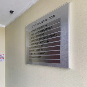Customized Indoor Wayfinding System Architecture Hotel Apartment Guide Logo - Product Image 2