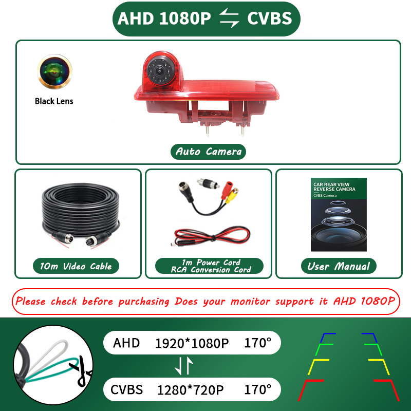 AHD 1080P-CVBS