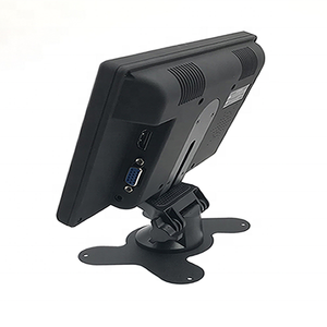 Monitor pequeño Universal para ordenador, de 7 pulgadas TFT-LCD pantalla HD, entrada de Audio y vídeo AV/HD MI/VGA para cámara de coche de 12V, reproductor de DVD STB