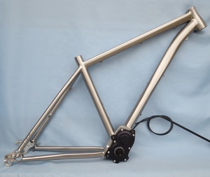 CX ไทเทเนียม Pinion จักรยานกรอบสำหรับ Pinion P1.18 ระบบเกียร์เลื่อน dropout และแยกด้านหลัง Stay - Product Image 5