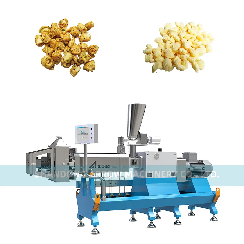 ماكينة بثق رقائق الذرة والوجبات الخفيفة والسهم ، ماكينة صنع نفث الجبن