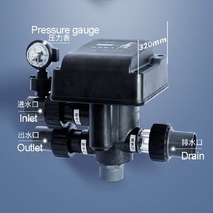 F138C 12 m3/h Runxin valvola automatica del filtro dell'acqua per la piscina - Product Image 4