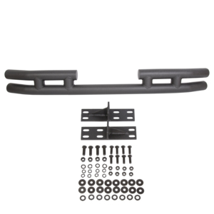 עבור 97-06 <span class=keywords><strong>TJ</strong></span> / 86-96 YJ ג'יפ רנגלר אחורי צינור כפול פגוש במרקם שחור חדש