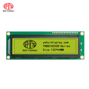 Großes monochroma tisches Flüssig kristall anzeige modul 160x32 122x44mm 16032 Grafik STN-Typ mit LED-Hintergrund beleuchtung - Product Image 3