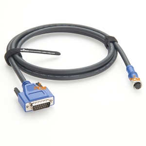 Cavo di alimentazione I/O per sensore di spostamento DS1000 compatibile con CBL-05P2-S2 Cognex da M12 a DB15 - Product Image 6