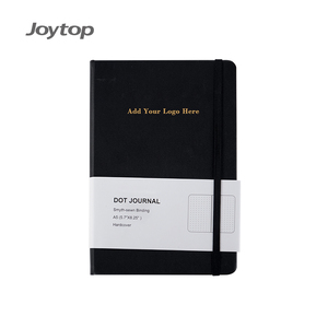 Joytop 0101 cuaderno de cuero Pu con logotipo personalizado elástico A5 Cuadernos de PU libro personalizable impresión lácteos - Product Image 1
