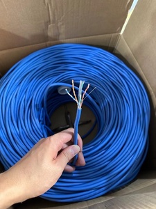 高品質cat6イーサネットケーブル305メートルロール23 awgソリッドベア銅LSZHUTPネットワークlanケーブルcat 6 cat6 - Product Image 4