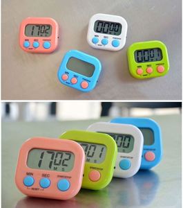 Multifunzione digitale digitale orologio da cucina ad alta voce allarme Display a LED per la cottura doccia cottura strumenti di cronometro gadget - Product Image 2