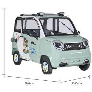 左ハンドルドライブスマート非常に安い工場直販2ドア4席大人用電動ミニカー - Product Image 1