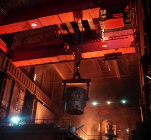 5ton 10ton 20ton 50ton Lò luyện kim Nhà cung cấp qdy đúc đôi dầm đúc trên không cần cẩu cho nhà máy thép - Product Image 4