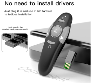 K100 ProClick presentatore Wireless con puntatore Laser - Product Image 4