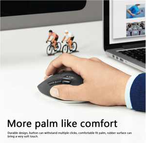 Originale Logitech M720 Triathlon Multi Device 2.4G Mouse Wireless da gioco per ufficio ricaricabile per uso su Computer e Laptop - Product Image 2
